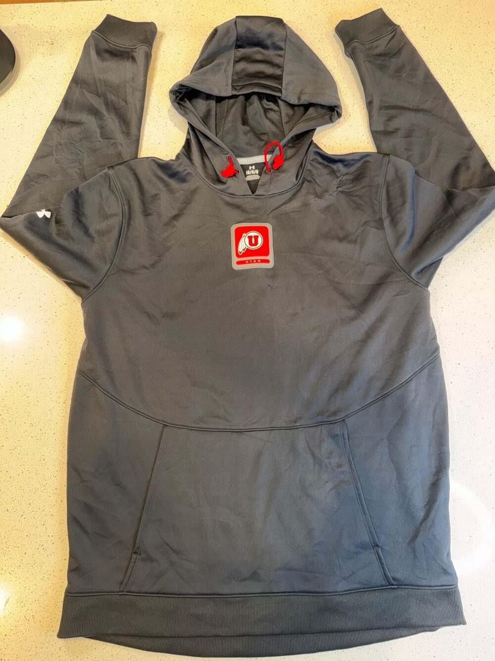Under Armour Utah Utes Performance Sideline Pullover Hoodie